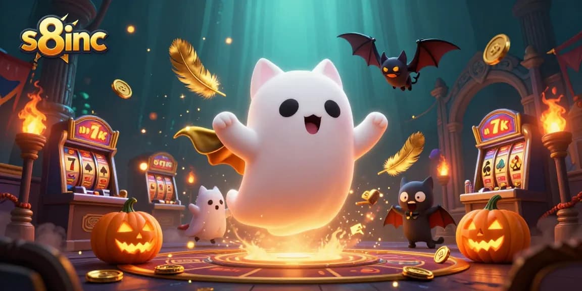 s8inc players enjoy a lively casino adventure with ghostly themes and exciting slot machines