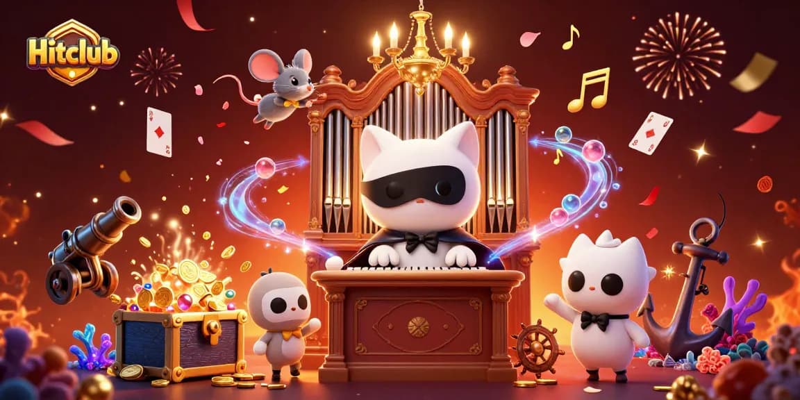 Hitclub offers a spectacular online gaming experience featuring vibrant symbols, golden treasures, and captivating characters.
