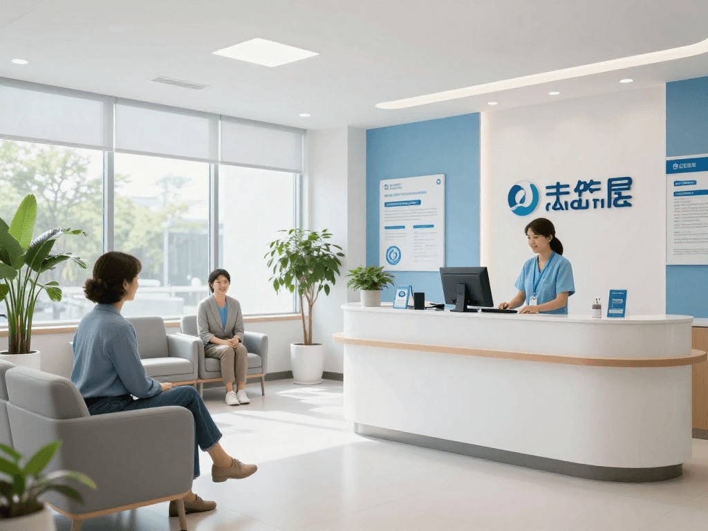 Psychiatric assessment at a modern clinic focusing on patient care and compassionate doctor consultations.