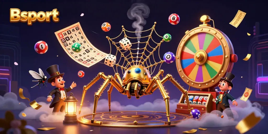 Experience thrilling gameplay with Bsport's dynamic lottery and casino elements.