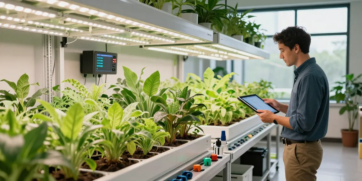 Indoor agriculture design featuring cika4d grow room with advanced lighting and climate control systems.