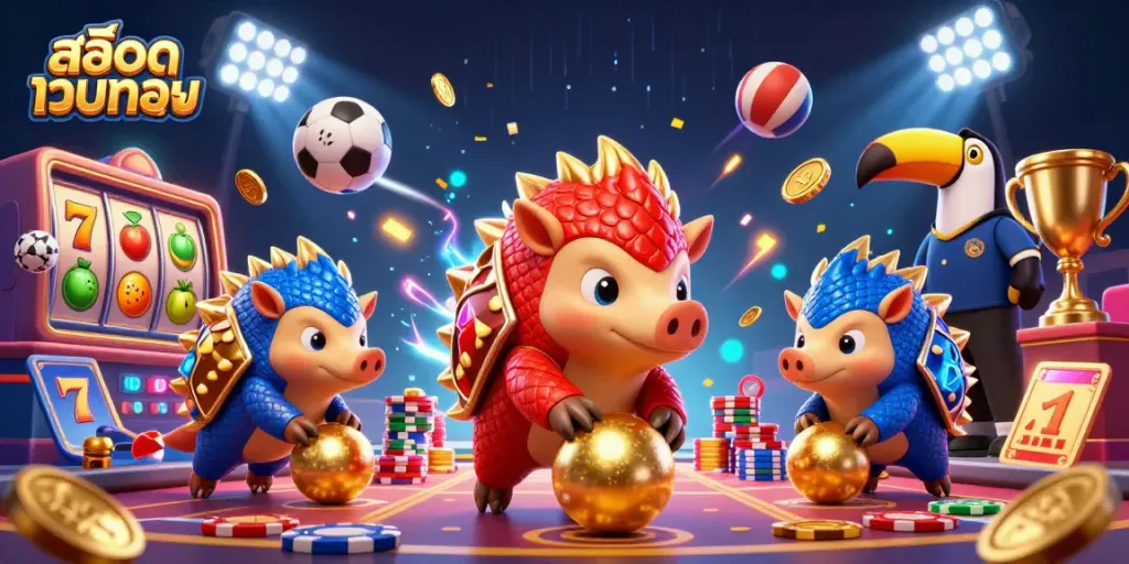 เกมสล็อต สล็อตเว็บตรง ที่เต็มไปด้วยสีสัน พร้อมสัญลักษณ์ต่างๆและชิปโป๊กเกอร์