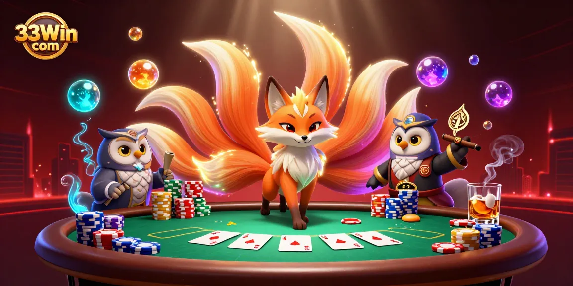 Engage with thrilling gameplay at 33Win com featuring vibrant poker scene.
