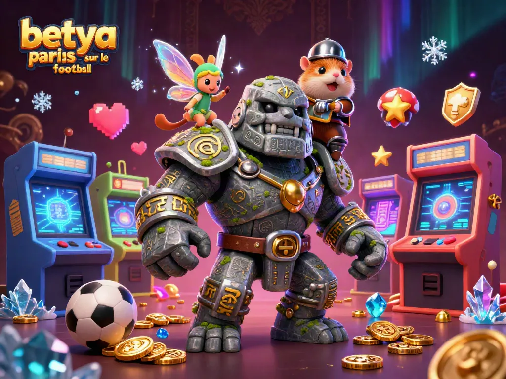 Experience betya paris sur le football through vibrant illustration featuring unique gaming and betting elements.