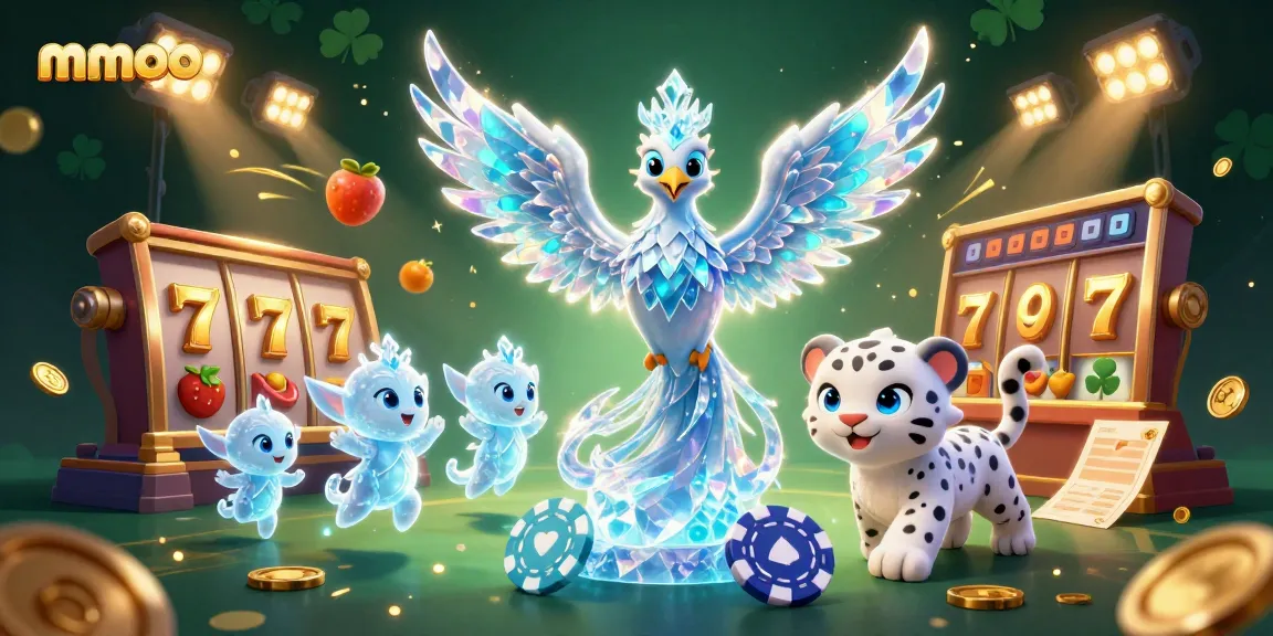Engage with exciting mmoo games featuring an ice phoenix and dynamic casino elements.