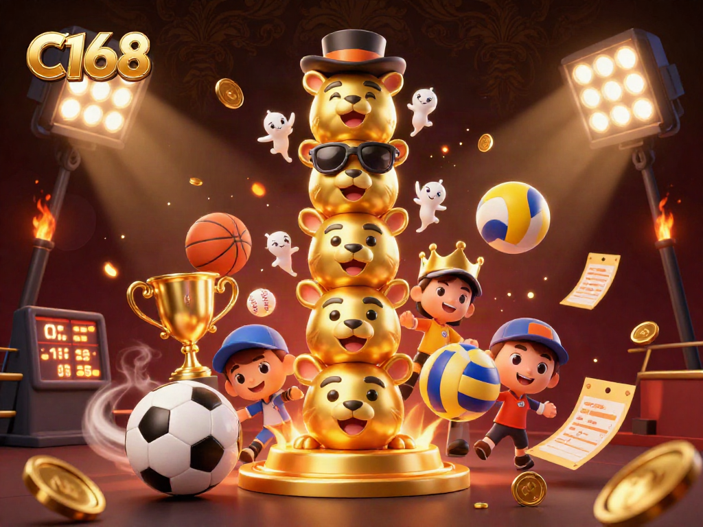 C168 brings excitement with dynamic sports elements and a golden totem pole illustration