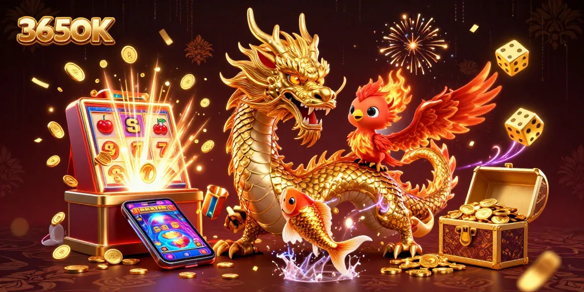 Experience thrilling gameplay at 365OK with mesmerizing casino visuals and dynamic characters.