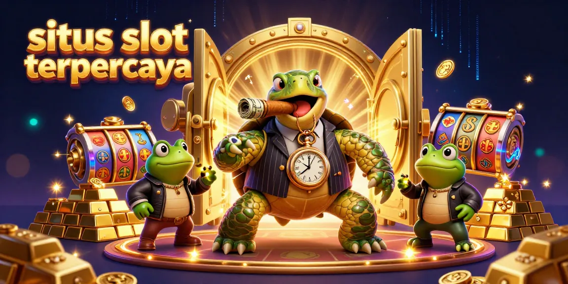 Experience gaming excitement with situs slot terpercaya featuring rich casino character illustrations.