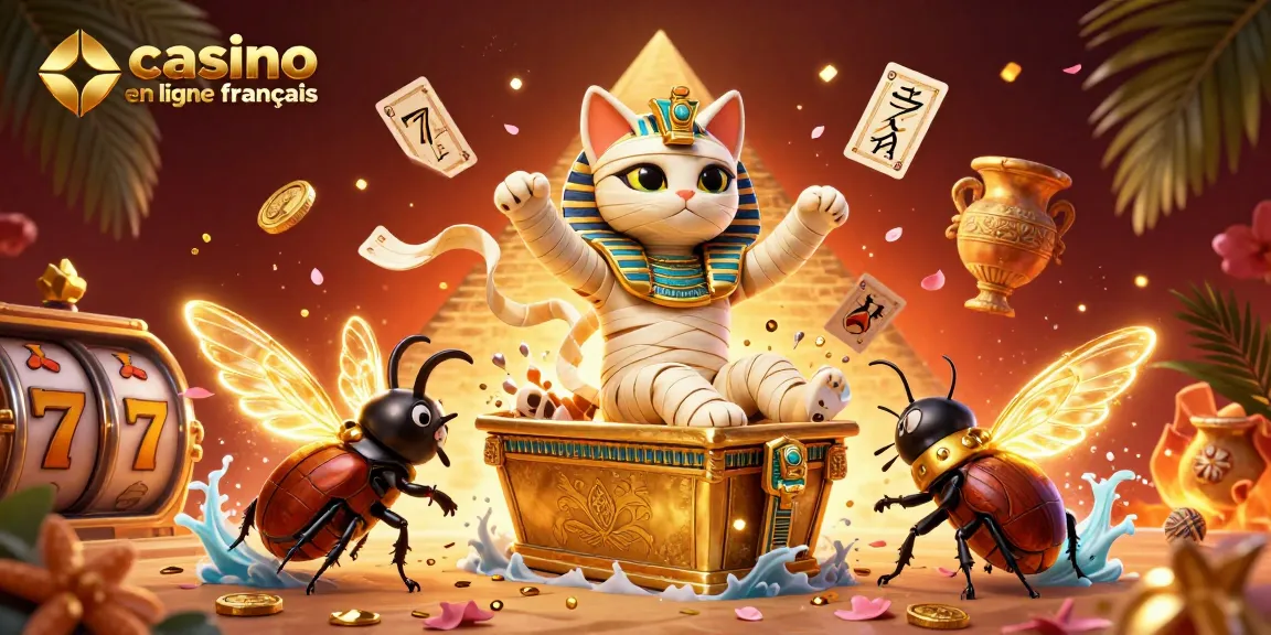 Révélez le meilleur casino en ligne français avec des illustrations de richesse et de jeu palpitant.