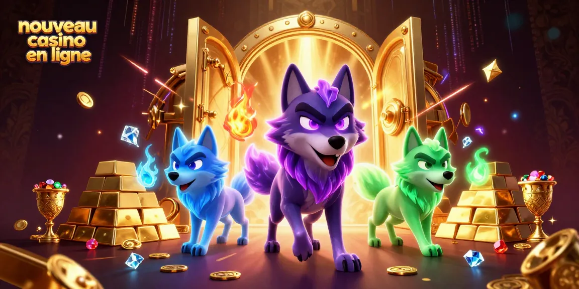 Jouer sur un nouveau casino en ligne avec un chef de meute loup spectre et des trésors éblouissants.