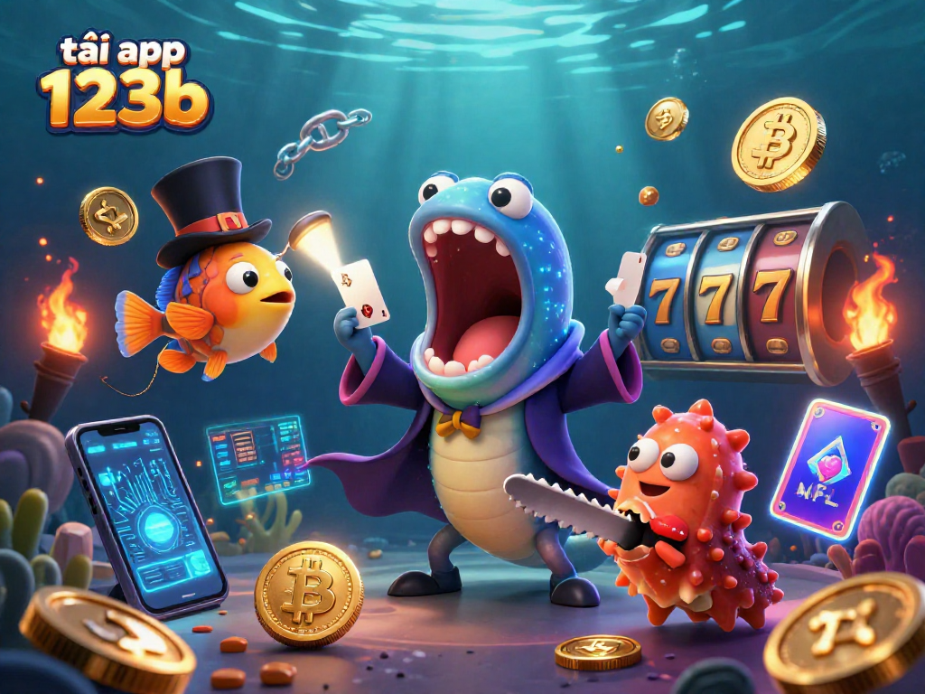 Experience the thrill of tải app 123b with vibrant underwater magic and cutting-edge casino elements.