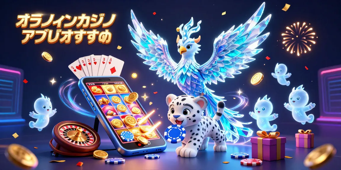 オンラインカジノ アプリおすすめで遊ぶ3Dキャラクターとスロットゲームの動き