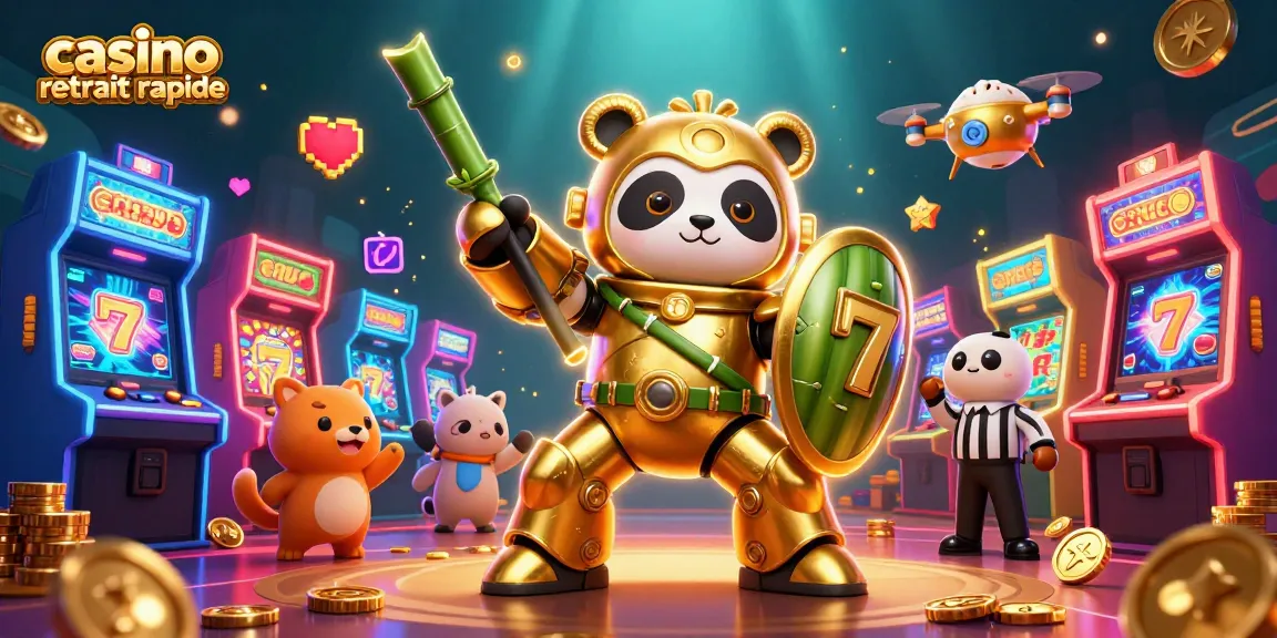 Gagnez avec casino retrait rapide dans un univers dynamique de machines à sous et personnages animés.