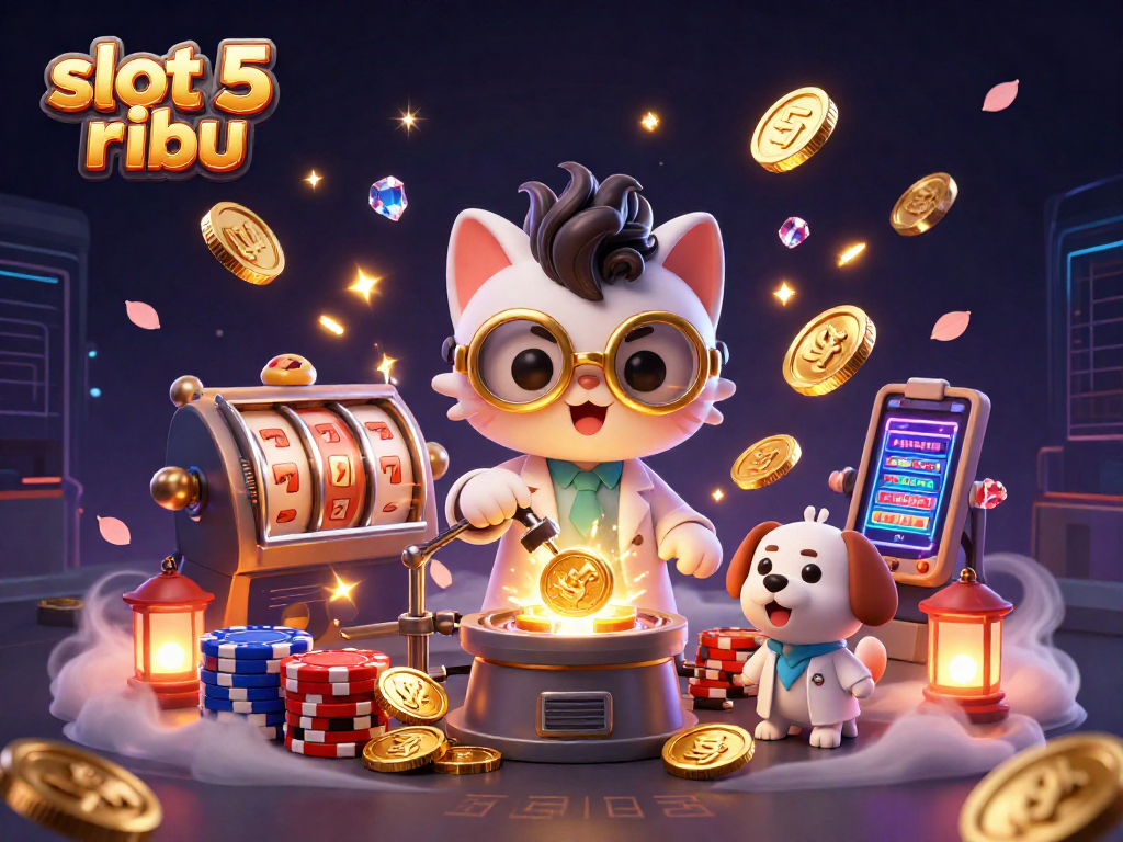 Experience winning excitement with slot 5 ribu featuring vibrant casino elements and dynamic characters.