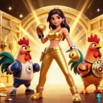 Experience thrilling gameplay at Tải J188 with a captivating casino scene filled with treasures!