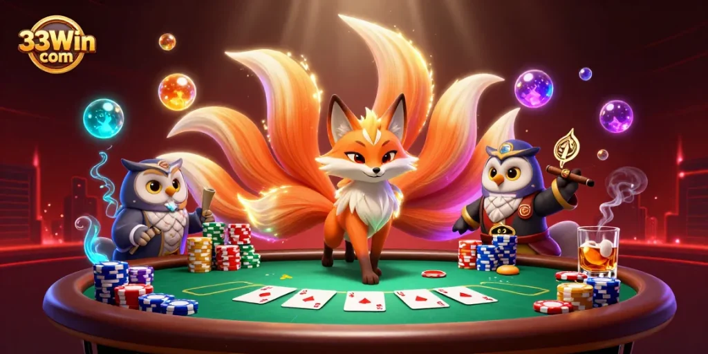 Engage with thrilling gameplay at 33Win com featuring vibrant poker scene.