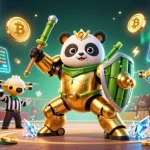 Engage in thrilling action at red88 with a vibrant 3D casino scene featuring excitement and crypto.