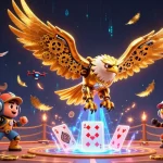 Jouez sur un casino en ligne argent réel avec cette illustration captivante de jeux et de gains.