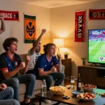 موقع بث مباشر لمباريات كرة القدم bringing fans together in an exciting viewing party atmosphere.