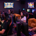 Exciting gaming atmosphere showcasing wd138 daftar players enjoying top slot providers in 2026