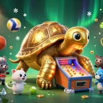 Engage in thrilling gameplay at jun88 with a vibrant, dynamic scene of animated fun and excitement.
